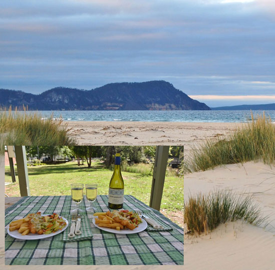 Beach picnic